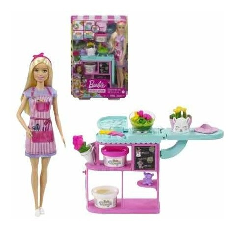 Muñeca Barbie Floristeria Playset