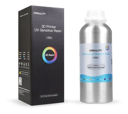 Resina Impresora 3d Uv 1000ml Creality Blanca Color Blanco