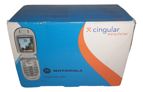 Telefono Celular Antiguo Motorola V551 Gsm En Caja Original