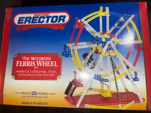 Meccano Erector The Motorized Ferris Wheel Set Aac