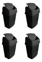 Comprar 4 Botes De Basura Cesto Chico Con Tapa Balancín 8 Litros