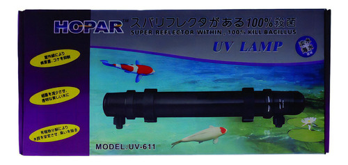 Filtro Hopar Ultra Violeta Uv 611 36w Lago Aquário Tanque Voltagem 220v
