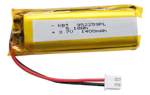 Ateria Kbt Polimero Litio 3.7 V 1400 Mah: Bateria Recargabl