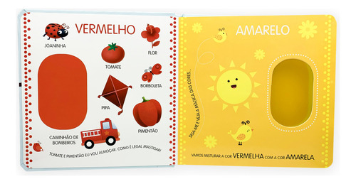 Livro Piu Piu - Misture E Brinque Com As Cores, De Brijbasi Art Press Ltd. Editorial Girassol, Tapa Dura, Edición None En Português, 2024