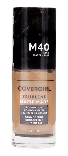 Base De Maquillaje Trublend Matte Made M40 Warm Nude