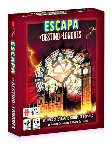 Juego De Cartas Escapa Destino Londres Top Toys 2300