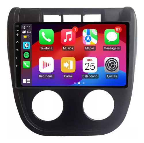 Multimidia Fox 03/09 9p Adak G2 Android Carplay 2gb 64gb