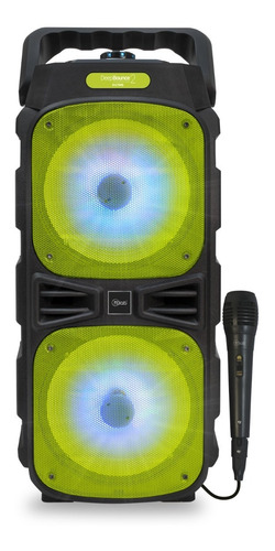      Parlantes Bluetooth  Micrófono Deep Bounce 2 Verde Mlab