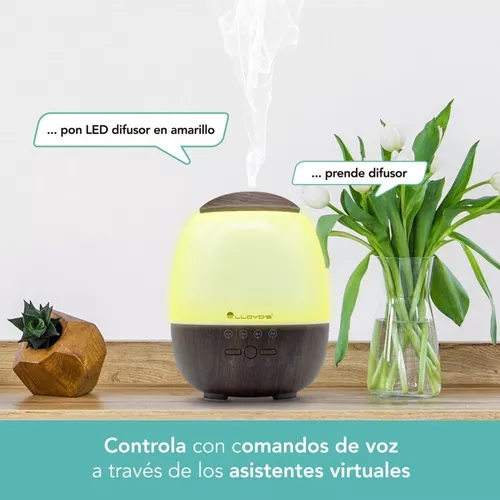 Compre Aroma Inteligente Wifi Alexa, Humidificador Con Aceite