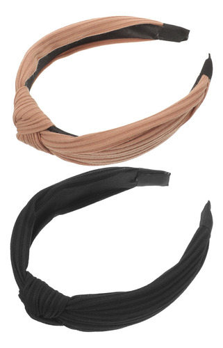 2 Diademas Anudadas, Antideslizantes, Para Maquillaje Y Spa,