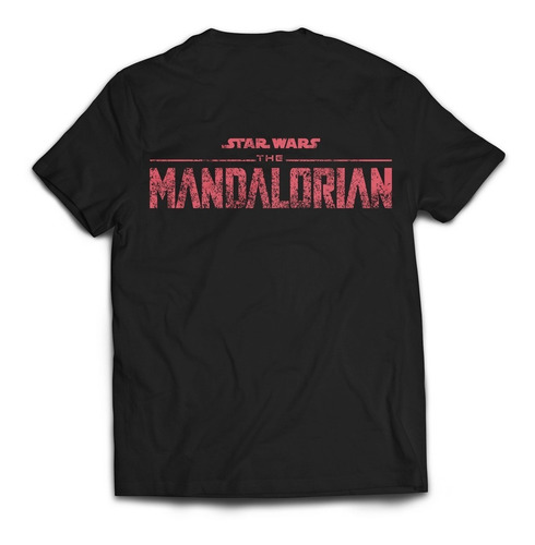 Imagen 2 de 4 de Camiseta Mandalorian Star Wars Baby Yoda Grogu Rock Activity