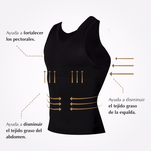 Camiseta Compresión Faja Hombre Bodysigner