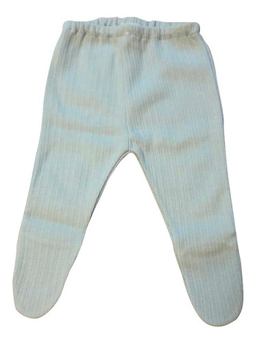 Imagen 1 de 3 de Medio Osito Bebe Interlock Desagujado Con Pie 100 % Algod