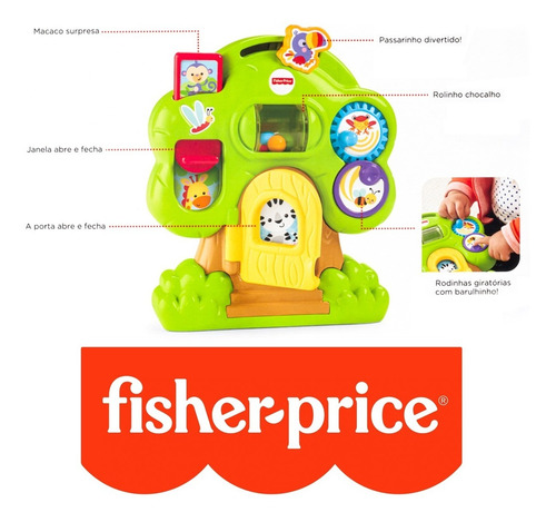 Árvore Sons Divertidos Fisher-price Cmv94 Mattel
