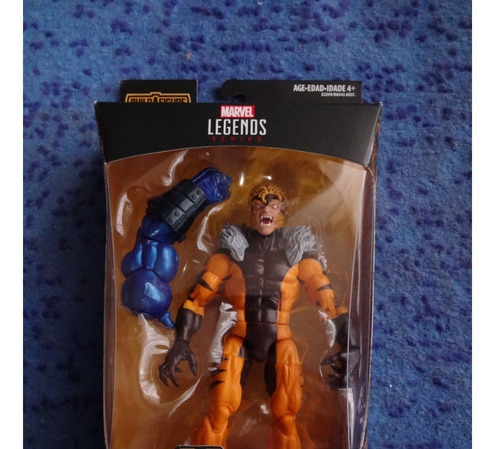 Sabretooth Marvel Legends Baf Apocalipsis.