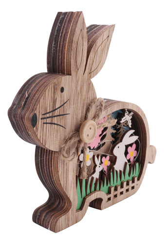 Nueva Decoración De Pascua Para El Hogar De Madera Con Diseñ