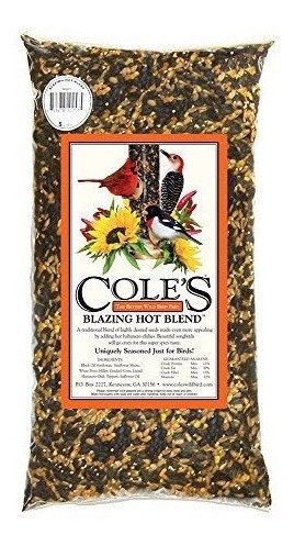 Cole Bh20 Blazing Hot Blend Bird Seed, 20 Libras