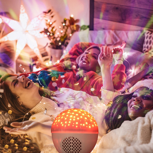 De Proyector Star Projector Galaxy Led Con Luz Nocturna,