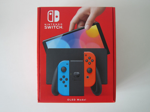 Nintendo Switch Oled 64gb Standard Negra, Dos Controles