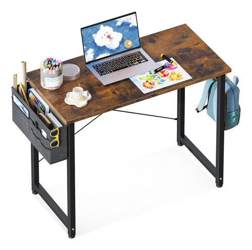 Mesa De E Computadora Pequeña De 32 Pulgadas, Espacio...