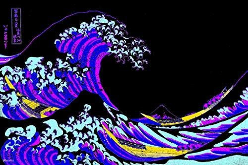 Pósteres Great Wave Off Kanagawa Katsushika Hokusai Arte Jap