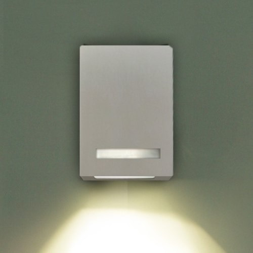 2 Aplique Exterior Unidireccional + 2 Led Gu10 Fria Gris