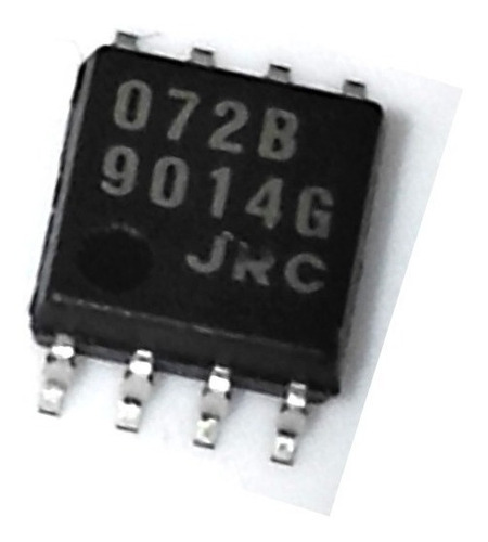 Njm072bm 072b Ic  Dual J-fet Input Operational Amplifier 