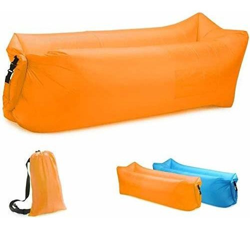 Bry Inflatable Lounger Air Chair Sofa Bed Sleeping Bag Couc