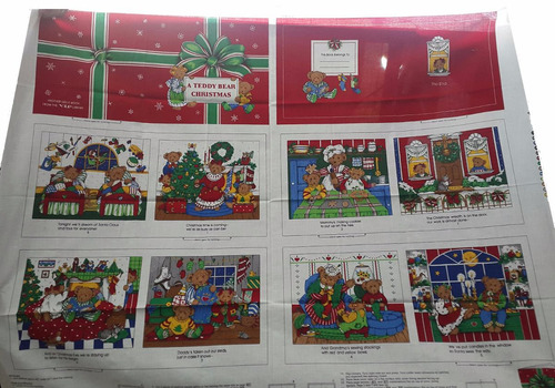 Lienzo De Tela Para Password Libro Navideño