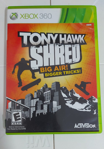 Tony Hawk Shered Bigair Xbox360 No Incluye Patineta Original (Usado)