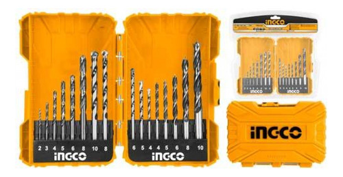 Set 16 Mechas Metal Concreto Madera Ingco Akdl11601