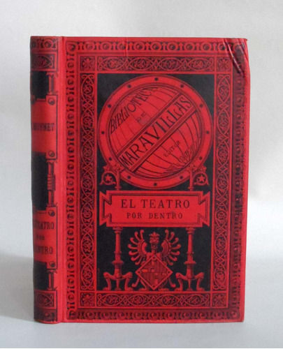 Teatro Por Dentro Maquinaria Y Decoraciones Libro Antig 1885