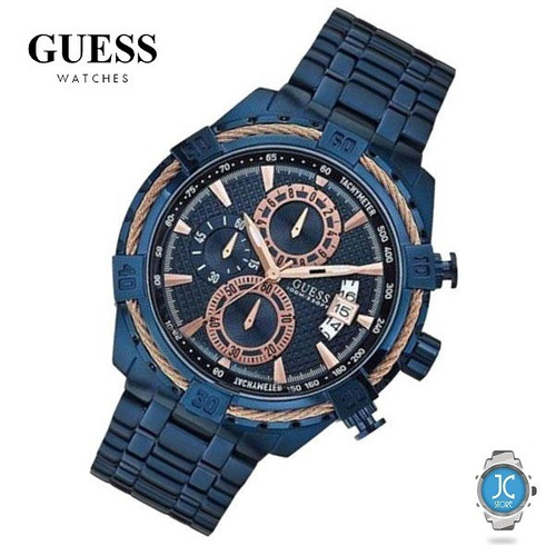 Reloj Guess Monteray Cronografo Alta Precision 100% Original