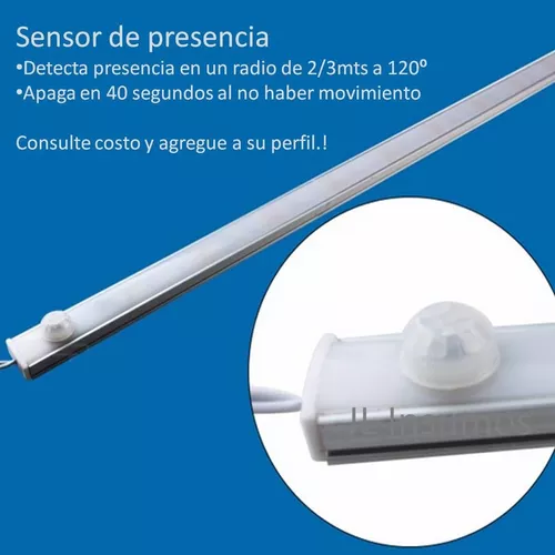 Luz Bajo Alacena Led 20cm Recargable - Outtec Argentina - Tienda