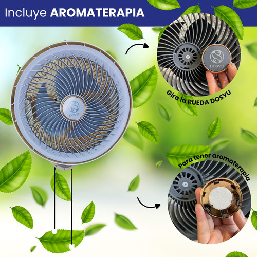 Ventilador Montable Dosyu Mesa Escritorio Pared