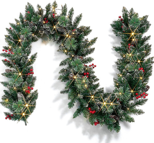 Guirnalda De Navidad Luces, 8 Modos De Iluminación, 9 ...