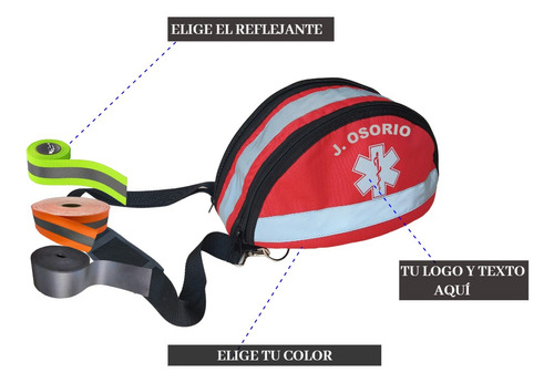 Funda Para Casco Paramédico Rescate Bombero Personalizada