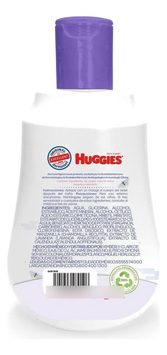 2 Pack Crema Huggies Sueños De Lavanda 250ml