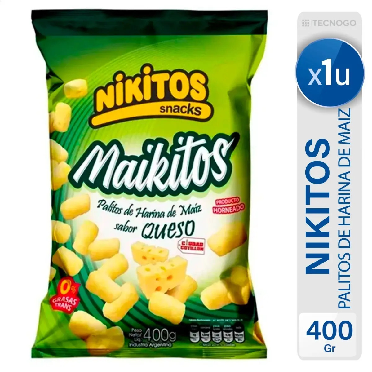 PALITOS DE QUESO NIKITOS 400GR