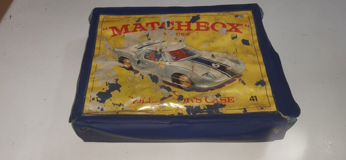 Valija Matchbox Collectors Autitos Coleccion 60s*deteriorada