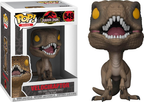 Funko Pop Movies - Velociraptor 549 - Jurassic Park
