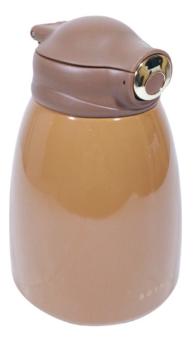 Botella Termo Infantil Niños Antiderrame Diseño Marrón