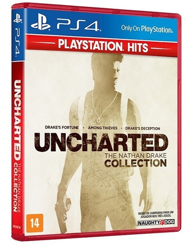 Imagem 1 de 6 de Uncharted: The Nathan Drake Collection - 100% Em Port. - Ps4