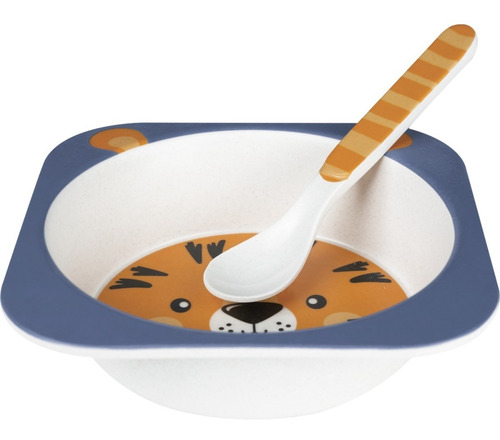 Imagem 4 de 8 de Kit Introdução Alimentar Bebê Blw Prato Copo Talher Babador
