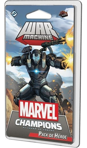 Marvel Champions El Juego De Cartas War Machine Pack Héroe