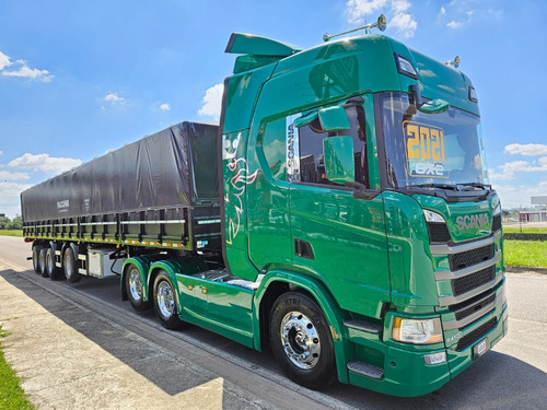 Scania R450 6x2 Highline Euro 5  + 4 Eixo Facchini S/ Pneus