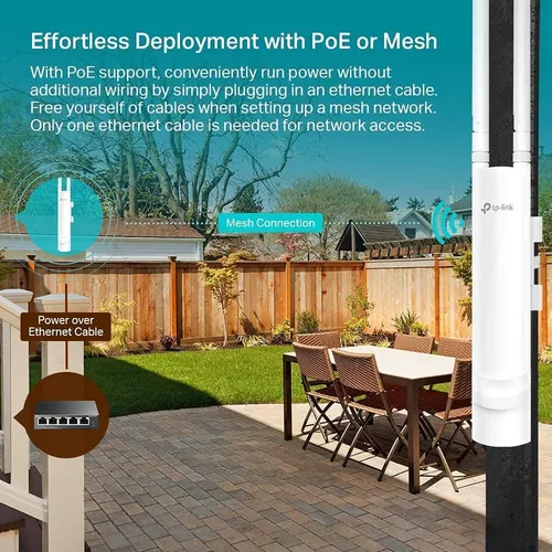 Access point exterior TP-Link Omada EAP225-Outdoor V1 EAP225 blanco
