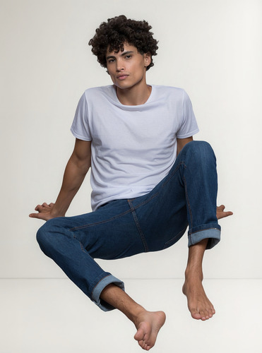 Jean Regular Fit Hombre Toscana Cero Es Tres