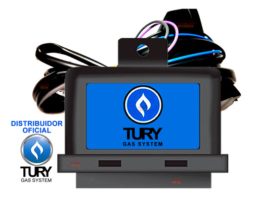 Emulador 4 Bicos T54+ C/chicote Tury Gas