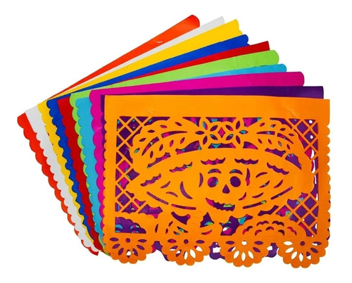 500 Pliegos De Papel Picado Día De Muertos